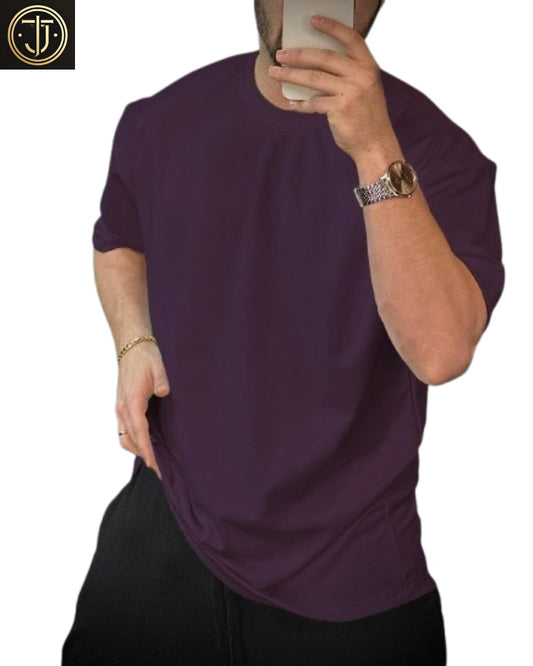 Plain Drop Shoulder Tee