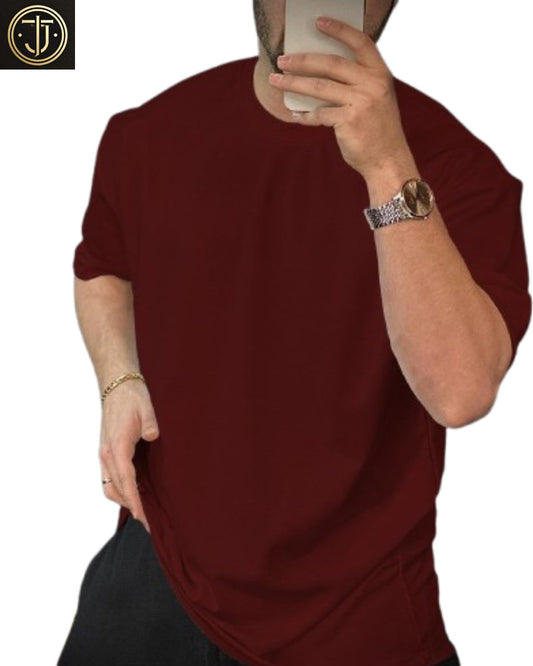 Plain Drop Shoulder Tee