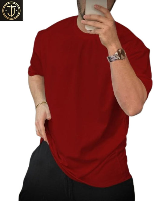 Plain Drop Shoulder Tee